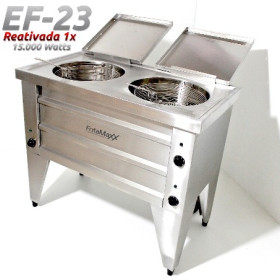 Fritadeira Dupla  - EF23 15.000 Watts - Reativada - Água e Óleo